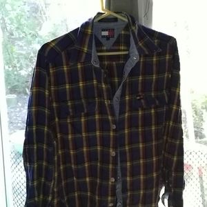 Tommy Hillfiger Flannel medium size shirt